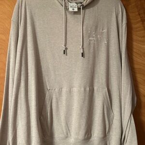 Nike Light Brown Hoodie with Embroidered Iowa Logo. 47 Brand